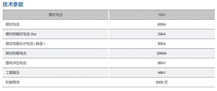 DFW電纜分支箱技術參數